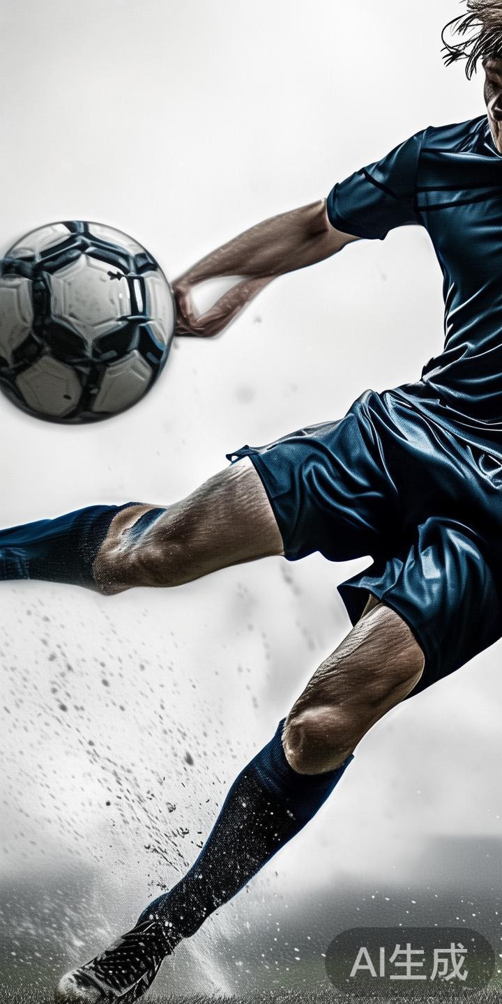 从技术角度来看，右脚远射需要运动员具备出色的平衡感